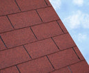 Roofing Supplies 3 Tab Square Bitumen Shingles - Red (2.4m2)
