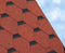 Roofing Supplies Hexagonal Bitumen Shingles - Shadowed Red (2.4m2)