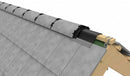 Ryno Roofing Dry-Fix Ridge Vent System - 6m Dark Brown