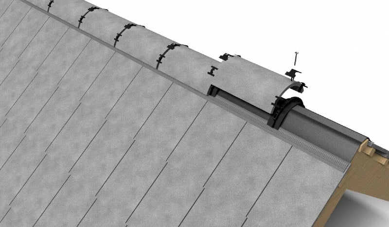 Ryno Roofing Vent Dry Ridge System - 6m Anthracite