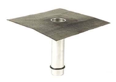 SBS Torch On Stainless Steel Flat Roof Drain 90mm