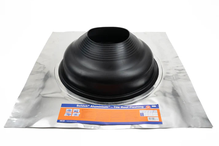 Dektite Seldek Aluminium Black EPDM Roof Pipe Flashing