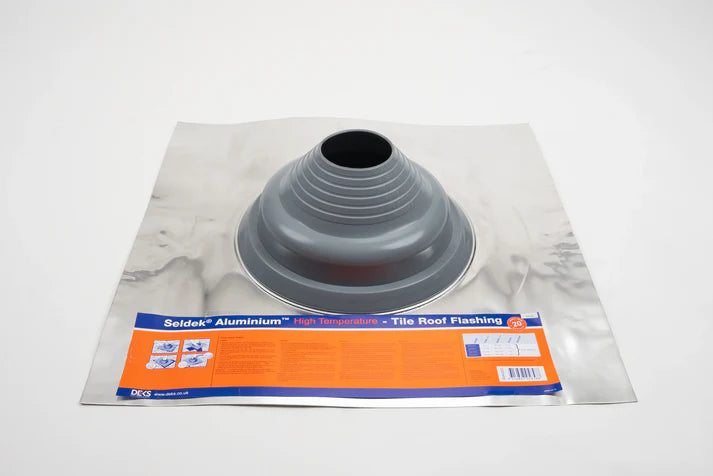 Dektite Seldek Aluminium Grey Silicone Roof Pipe Flashing