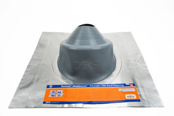 Dektite Seldek Aluminium Grey Silicone Pitched Roof Pipe Flashing
