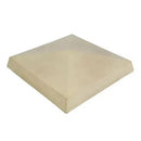 Sand Concrete 4 Way Weathered Pier Cap 300mm x 300mm - Roofing Supplies UK