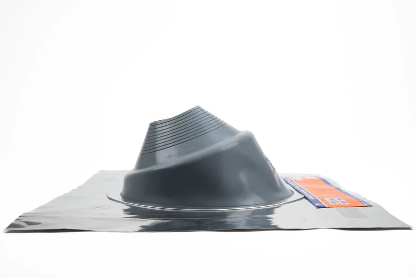 Dektite Seldek Aluminium Grey Silicone Pitched Roof Pipe Flashing