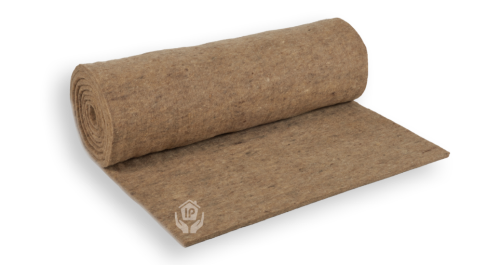 Sheep Wool SilentWool Carpet Underlay - 1m x 10m