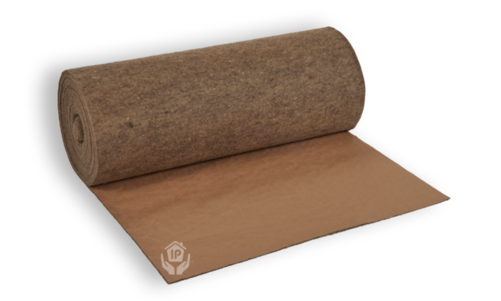 Sheep Wool SilentWool Floor with Breathable Paper - 1m x 25m