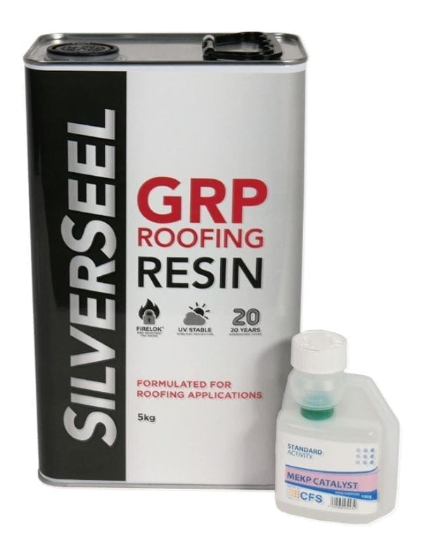 Silverseel Fibreglass Roofing Resin - Roofing Supplies UK
