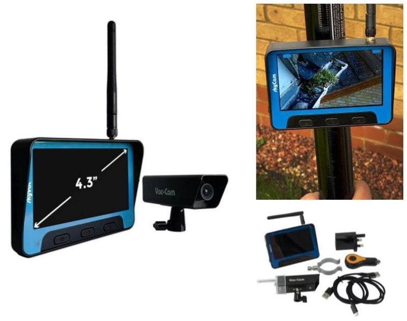 SkyVac Recordable Camera High Level Inspection System