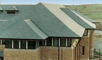 Sobrano Natural Brazilian Slate Roof Tiles Grey/Green - 600mm x 300mm