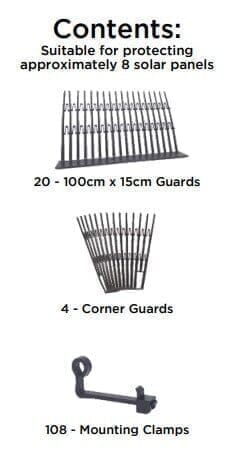 Solarguard® Protection System for Solar Panel Bird Protection - Roofing Supplies UK