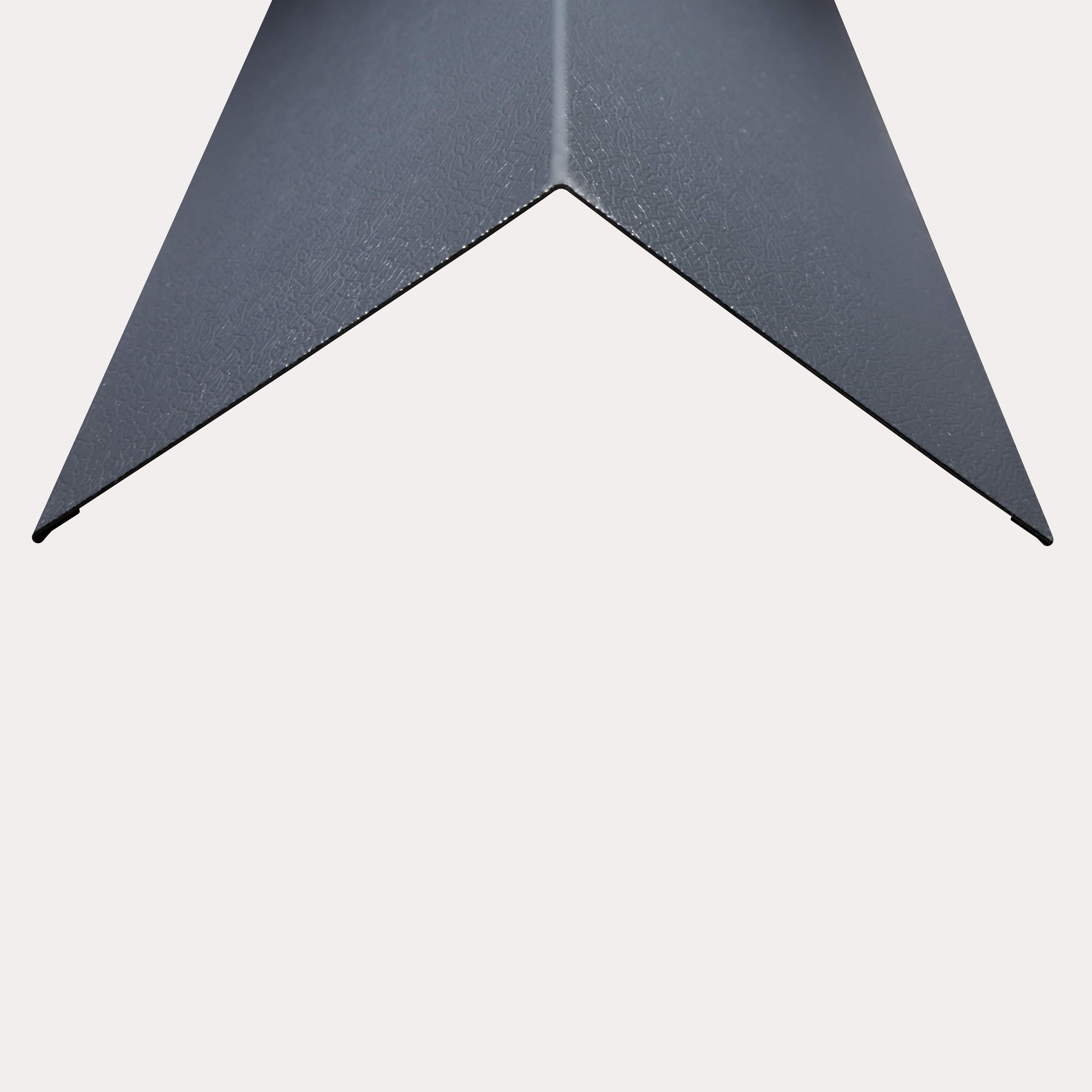 Hornsey Plastisol Coated Steel Standard Bargeboard Flashing - Anthracite Grey