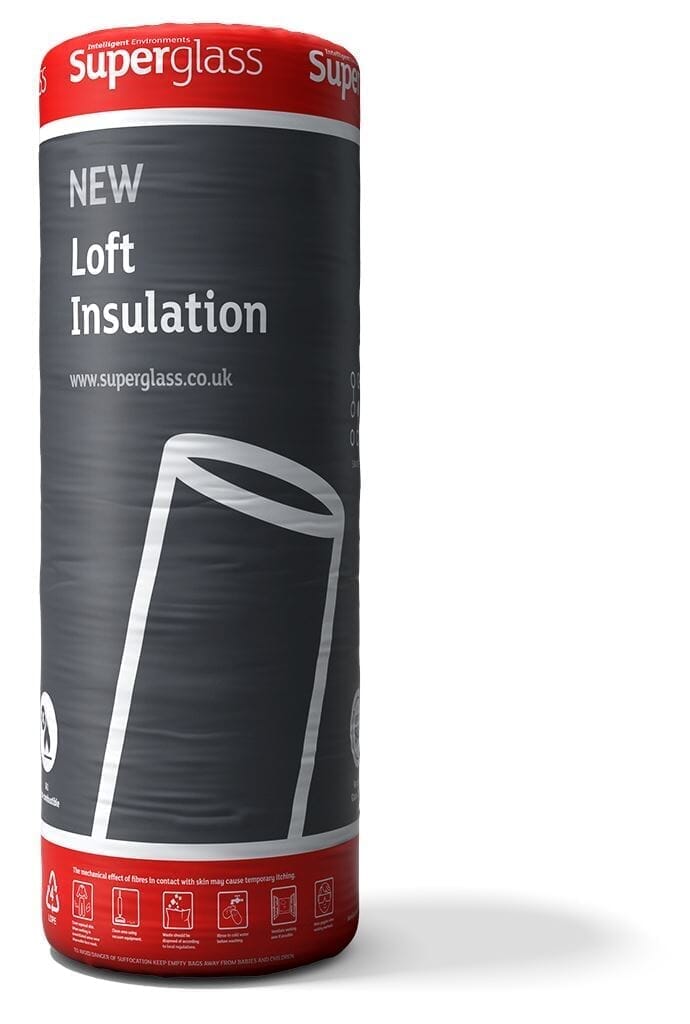Superglass Multi-Roll 44 Loft Insulation Roll 100mm - Roofing Supplies UK