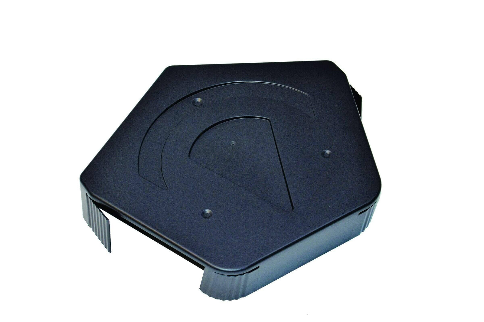 Ubbink Dry Verge Angled Ridge End Cap - Grey | RSUK