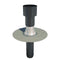 Ubbink OFT-1 Flat Roof Vent/Terminal for PVC - 131mm