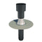 Ubbink OFT-5 Insulated Flat Roof Vent Terminal For PVC - 125mm