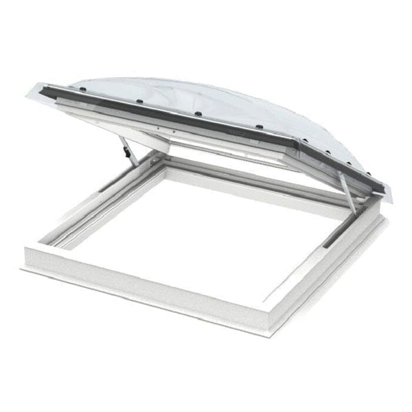 VELUX Flat Roof Emergency Exit Window Base with Clear Dome