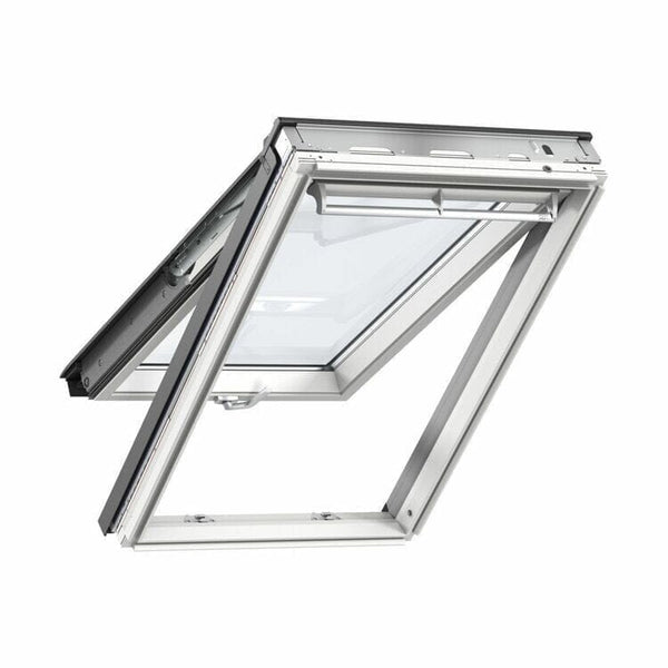 VELUX GPLS FFKF06 2066 3 in 1 Manual White Painted Top Hung Triple Glazed Roof Window - Roofing Supplies UK