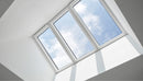 VELUX GPLS FFKF06 2070 3 in 1 Manual White Painted Top Hung Double Glazed Roof Window - Roofing Supplies UK