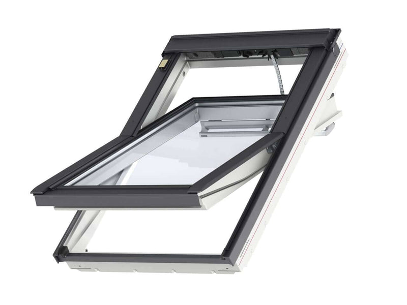 VELUX INTEGRA GGL - White Painted Electric Centre Pivot Roof Window