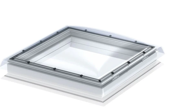 VELUX Fixed Base Flat Roof Clear Window Dome Rooflight