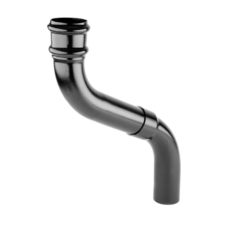 Alutec Tudor 76mm Adjustable Aluminium Offset Eaves Bend 200-450mm (2 Part)