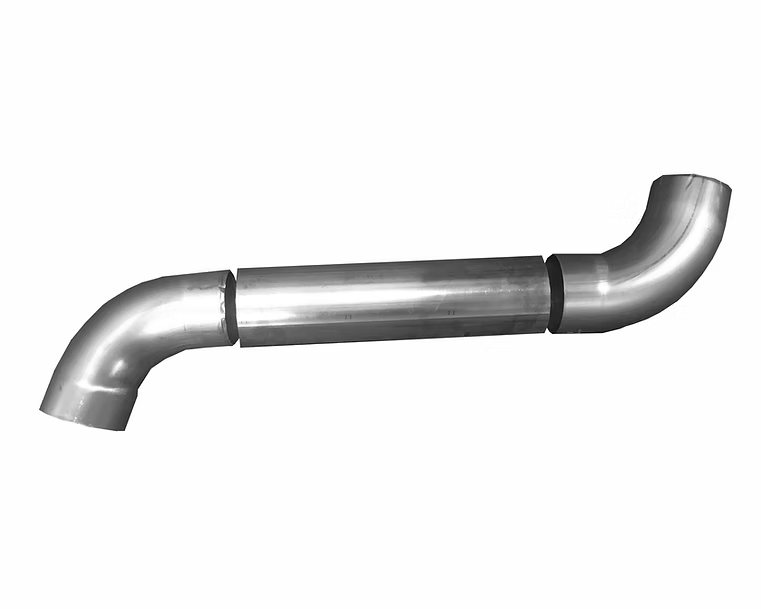 Zinc Swan Neck Downpipe Bend - 80mm Diameter