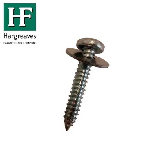 Hargreaves Foundry Premier 6.3mm x 38mm Gutter Fixing Screw with Washer