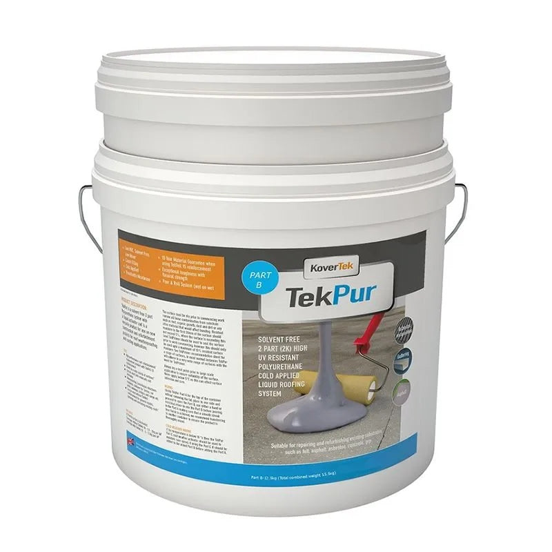 KoverTek polyurethane roofing system for long-lasting liquid waterproofing protection