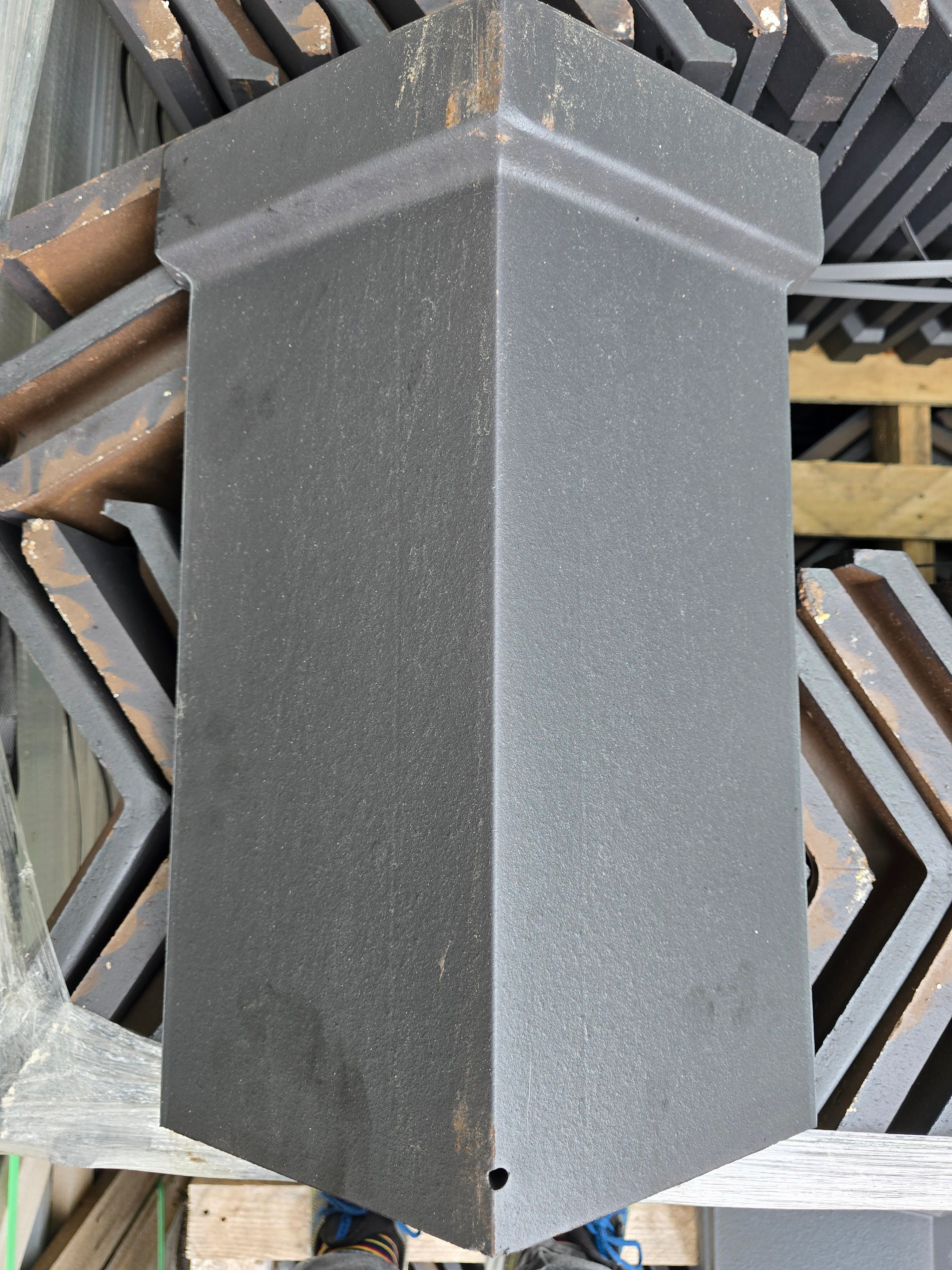 Marley Capped Angle Clay Ridge Tile 450mm