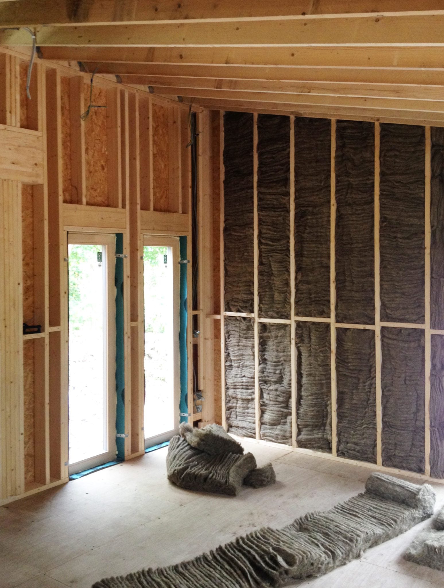 Sheep Wool Premium Loft Insulation Roll - 150mm X 380mm X 3m - 3.42m² per Pack