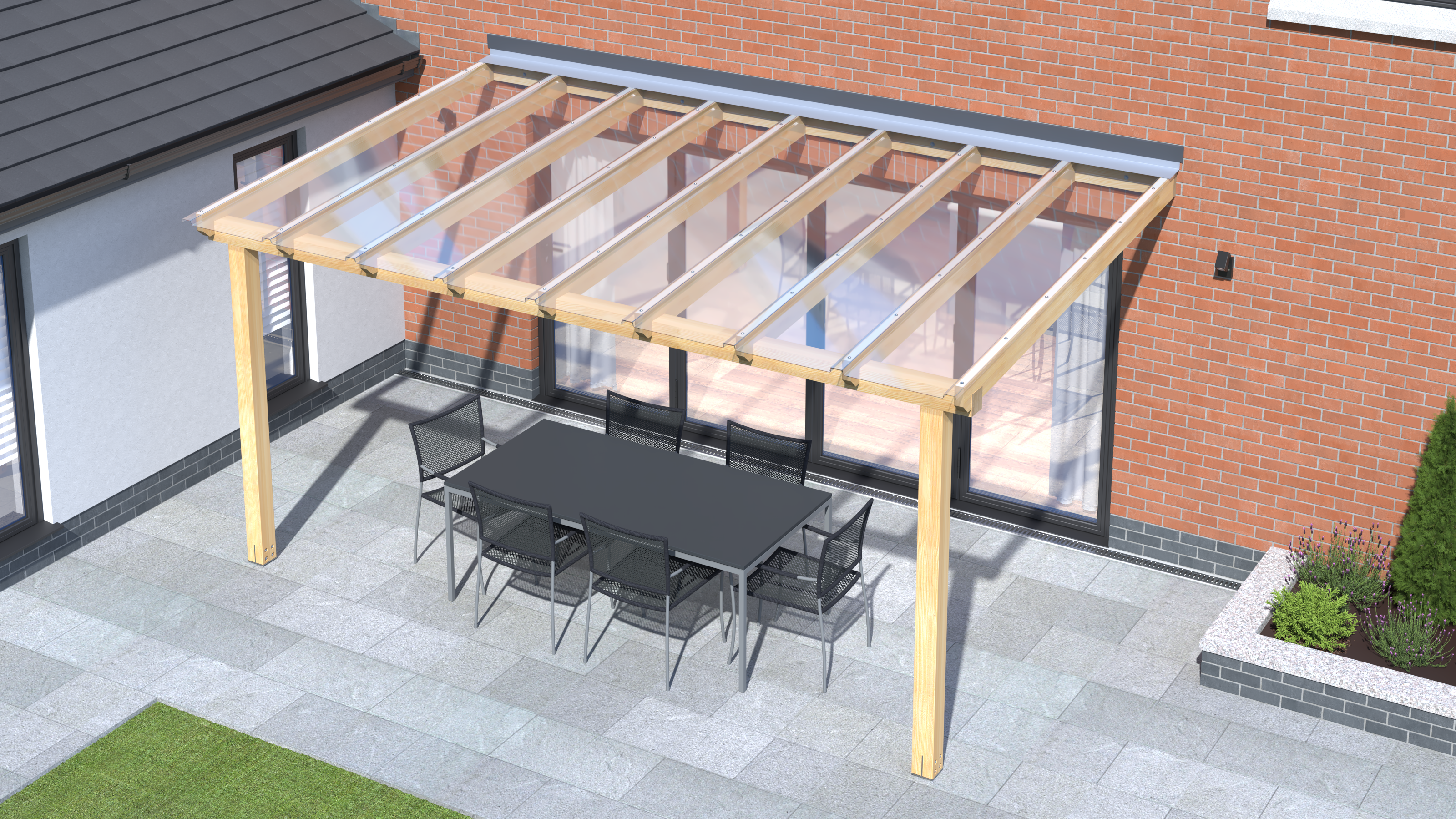 Marlon R Glaze Roof Glazing Sheet - 3mm