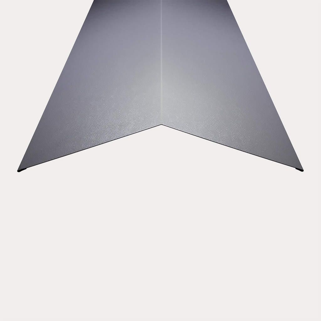 Hornsey Plastisol Coated Steel Standard Ridge Cap Flashing - Goosewing