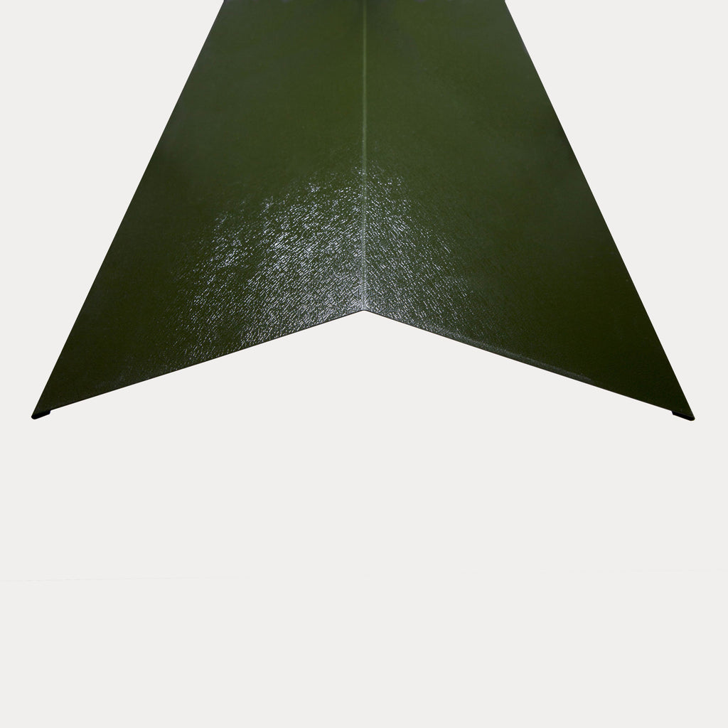 Hornsey Plastisol Coated Steel Standard Ridge Cap Flashing - Juniper G